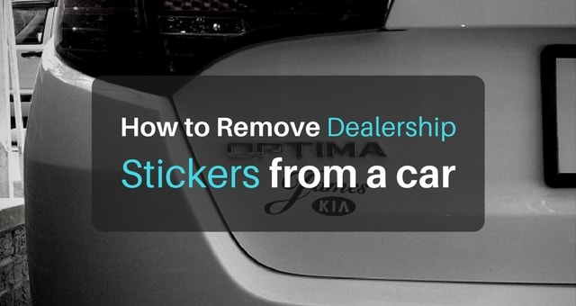 Car Window Stickers Dealership